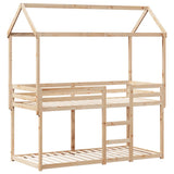 Bunk Bed without Mattress 90x190 cm Single Solid Wood Pine 3282124