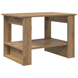 Coffee Table Artisan Oak 72 x 50 x 50 cm Engineered Wood 8000195