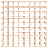 Wine Rack for 72 Bottles 90.5x23x90.5 cm Solid Wood Pine 353753