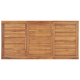 Garden Dining Set Natural Teak 3059940