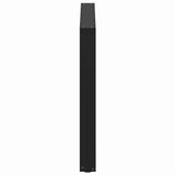Dining Table Legs U-Shaped 2 pcs Black 100x cm Steel 4013196