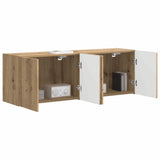 TV Wall Cabinet 2 pcs Artisan Oak 59.5 x 31 x 40 cm 892348