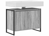 Bathroom Cabinet Grey Sonoma 60 x 30 x 60 cm Engineered Wood 886489