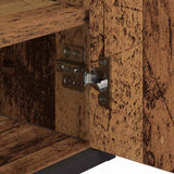 Wall Shelf with Shelf Wall-mounted Old Wood 65 x 20 x 60 cm 883608
