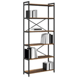Bookshelf Old wood 80 x 30 x 189.5 cm Engineered Wood 868411
