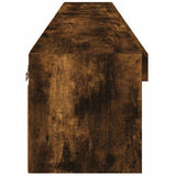 TV Cabinets with LED Lights 2 pcs Smoked Oak 80x30x30 cm 837150