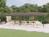 Folding Party Tent Taupe 3x6 m 93540