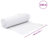 Geotextile Membrane White 1 x 150 m Polyester Fibre 4009847