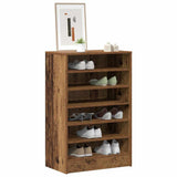 Shoe Cabinet Old Wood 60x35x92 cm Engineered Wood 856702