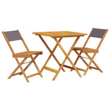 Bistro Set Anthracite 3281869