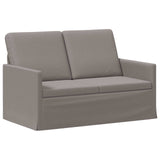 Sofa Set 2 pcs Taupe Fabric 3433140