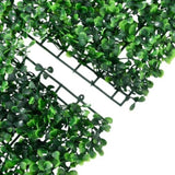 Artificial Shrub Leaf Fence 24 pcs Green 40x60 cm 366637