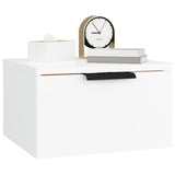 Wall-mounted Bedside Cabinets 2 pcs White 34x30x20 cm 811377