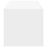 TV Wall Cabinet 98 x 31 x 29.5 cm White Engineered Wood 892229
