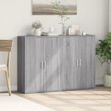 Sideboards 2 pcs Grey Sonoma 60x31x84 cm Engineered Wood 3276572