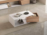 Coffee table with 360&degRotating drawer , Highgloss Centre Table with 1 drawers, Rotating Sofa Side N605P374200Z