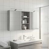Bathroom Cabinet Set 3 pcs 140 x 14.5 x 70 cm Engineered wood 3403789