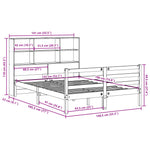 ZNTS Bookcase Bed without Mattress White 135x190 cm Solid Wood Pine 3321890