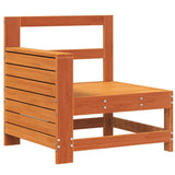 Garden Armrest Sofa Wax Brown 69x62x70.5 cm Solid Wood Pine 844885