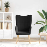 Armchair Black 62 x 67 x 95.5 cm Sherpa Fabric 42001781