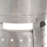 Medieval Knight Helmet Antique Replica LARP Silver Steel 286221