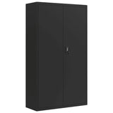 File Cabinet Black 105x40x180 cm Steel 339770