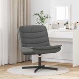 Swivel Chair Dark Grey 63 x 75 x 76 cm Fabric 42007351