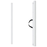 Retractable Pet Gate White 117.5x125 cm 4004130