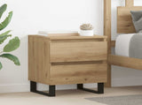 Bedside Cabinet 2 pcs Artisan Oak 40 x 35 x 50 cm 881917