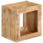 ZNTS Stool 40x30x40 cm Solid Wood Mango 337838