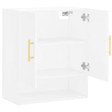 Wall Cabinet White 60x31x70 cm Engineered Wood 829892