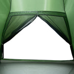 ZNTS Camping Tent Dome 4-Person Green Waterproof 94762