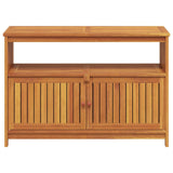Garden Console Table 110x35x75 cm Solid Wood Acacia 319697