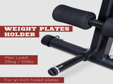 Foldable Weight Bench, Adjustable Strength Training Sit Up Ab Bench, Incline/Decline, Red T3398P349198