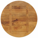 Table Top 80x3.8 cm Round Solid Wood Mango 370079
