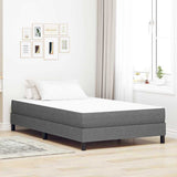Bed Mattress with Mattress Light Grey 120 x 200 cm Fabric 42008281