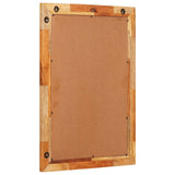 Bathroom Mirror Artisan Oak 50 x 70 x 2.5 cm Solid Mango Wood 4018327