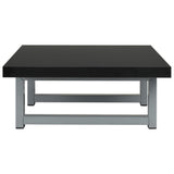 Bathroom Furniture Set Black, White Engineered wood, Ceramic Medium 279338