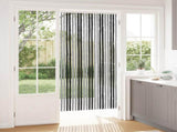Insect Curtain Chenille Grey and Black 90 x 200 cm 100% PP 42034423