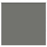 ZNTS Roller Blind Blackout Grey 150x175 cm Fabric Width 146.6 cm Polyester 4011164