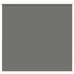 ZNTS Roller Blind Blackout Grey 145x150 cm Fabric Width 141.6 cm Polyester 4011137