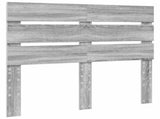 Bed Frame with Drawer Grey Sonoma 120 x 190 cm Engineered Wood 3412001
