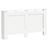 Radiator Covers 2 pcs White 152x19x81.5 cm MDF 3051378