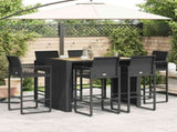 Garden Bar Set Black 3328892