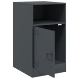 Bedside Cabinet Anthracite 34.5x39x62 cm Steel 841767