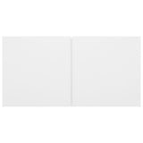 4 Piece TV Cabinet Set White Engineered Wood 3114526