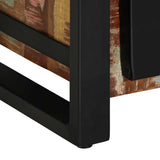 Drawer Cabinet Multicolour 50x35x70 cm Solid Wood Reclaimed 4013584