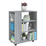 Rolling Cabinet Grey Sonoma 60x35x75 cm Engineered Wood 815967