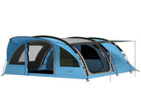 4 Person Easy Setup Family Camping Tent with 2 Rooms, Waterproof Tunnel Tent w/ Sewn In Groundsheet, T3398P554305