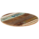 Round Table Top 70 cm 15-16 mm Solid Reclaimed Wood 286034